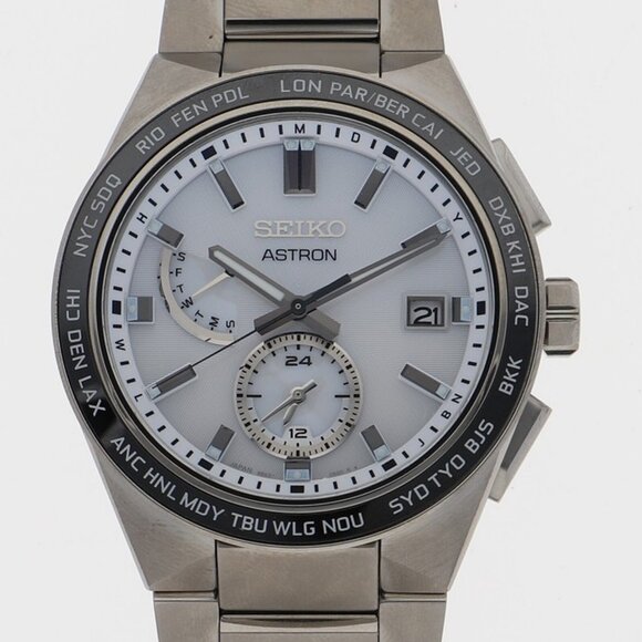 SEIKO Watches SBXY049 TI Solar Powered - Picture 1 of 8